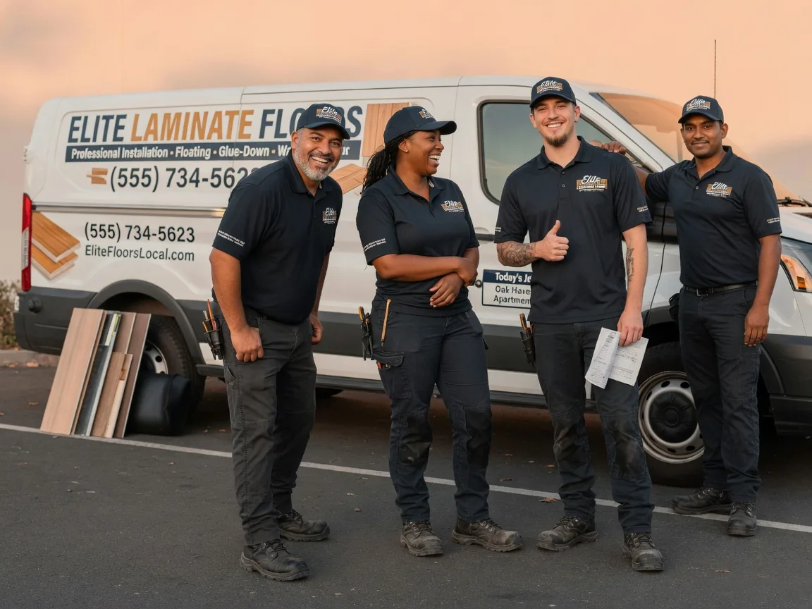 Laminate flooring installation company in Sobieski, WI